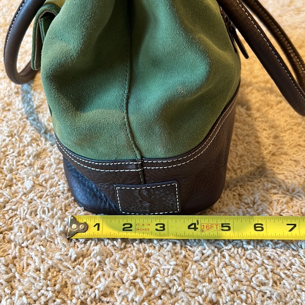 NWOT - RARE Vintage Eddie Bauer Leather Suede Purse - Picture 7 of 16